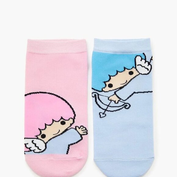 TWO Pack Socks Little Twin Stars Ankle Socks Set - Picture 2 of 3